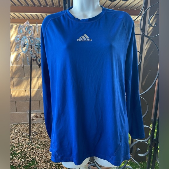 Adidas Unisex Alphaskin Aeroready Breathable Long Sleeve Seamless Active Top XL - Picture 4 of 16
